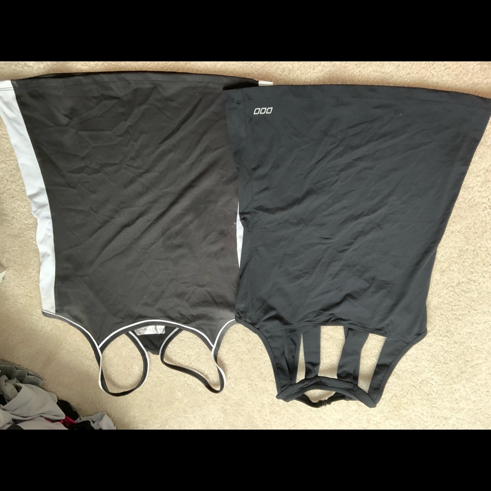 Two Black Tank Tops (M)